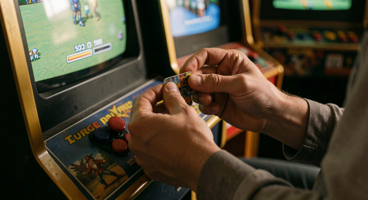 Le coup de cœur du moment : La salle d'arcade : la sélection de jeux de Chez Luca